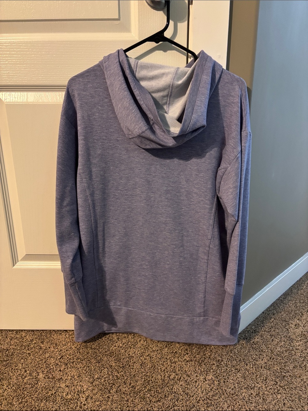 2/$20-purple tunic style hoodie